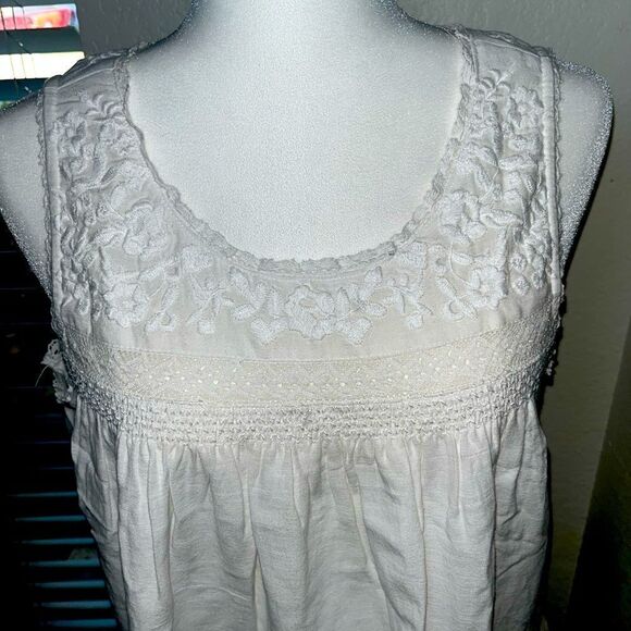 NWT Lucky Brand Embroidered Mini Dress - Picture 3 of 4